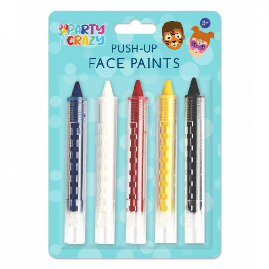 PUSH-UP FACE PAINTS CRAYONS 5116        