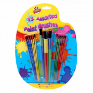 15 ASSORTED PAINT BRUSHES   5124