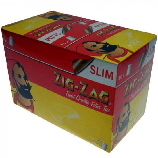 ZIG-ZAG SLIMLINE TIPS (10s) -150s       