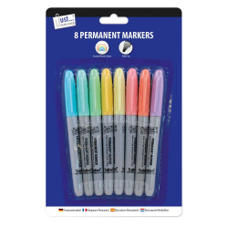 8 PERMANENT MARKERS    5643             