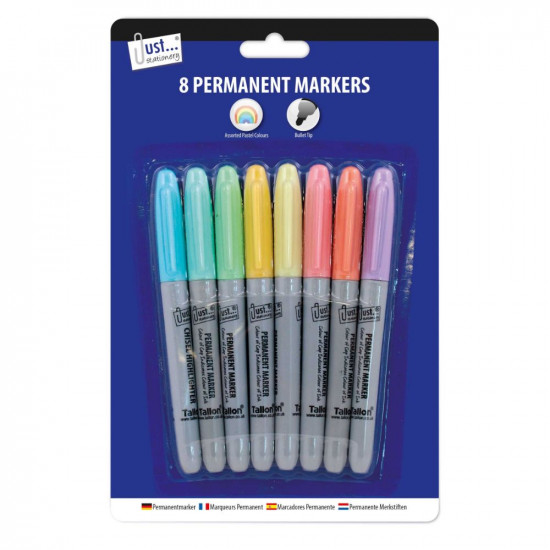 8 PERMANENT MARKERS    5643             