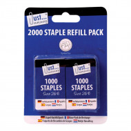 STAPLES REFILL PACK 2x1000   6081       
