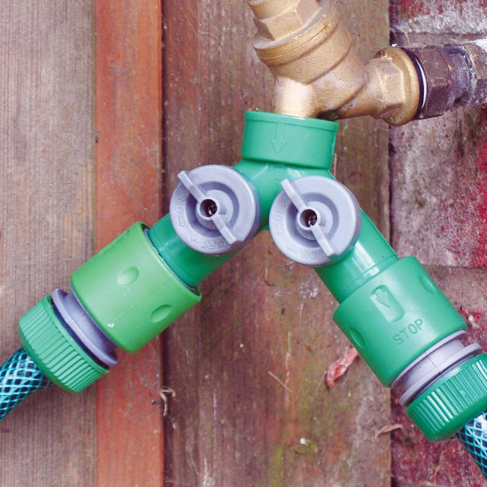 TWO-WAY SHUT-OFF ADAPTOR    608CP       