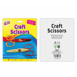 CRAFT SCISSORS 2PK     6176