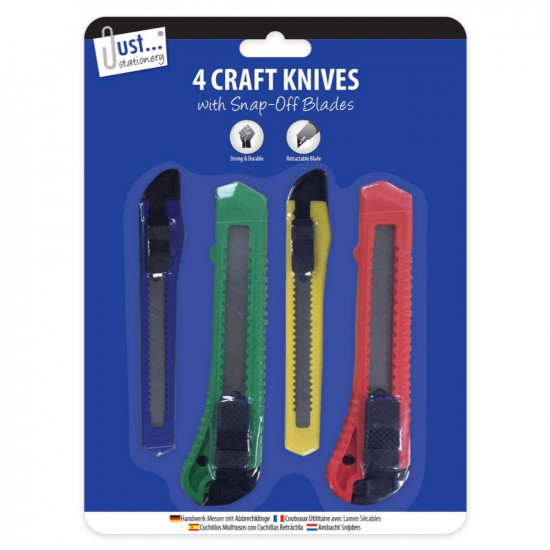 4 CRAFT KNIVES   6184                   