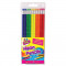 10 Neon Rubber Tip HB Pencils