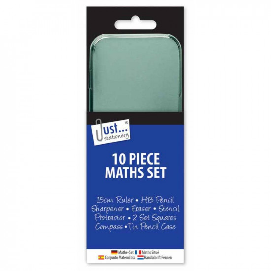 10PC GEOMETRY MATH SET  6822            