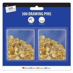 300 DRAWING PINS  6824                  