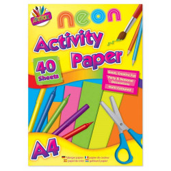 40 SHEETS A4 ACTIVITY PAPER   6870