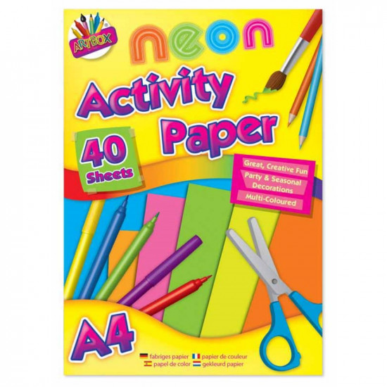 40 SHEETS A4 ACTIVITY PAPER   6870