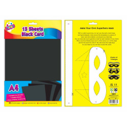 BLACK CARDS 15 SHEETS  6873             