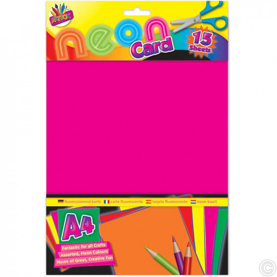A4 NEON CARDS 15s   6875