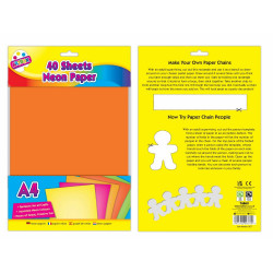 A4 NEON SHEETS 40s