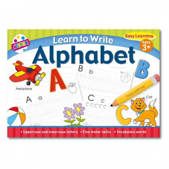 LEARN TO WRITE ALPHABET *NO VAT*  6897  