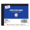 DUPLICATE BOOK HALF SIZE  12PK  8013