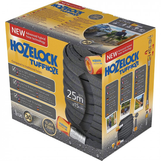 HOZELOCK TUFFHOZE 25M    8125