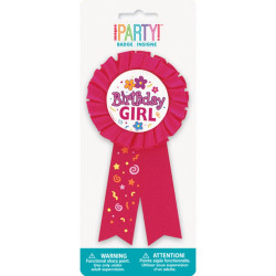 BIRTHDAY GIRL AWARD RIBBON 90600        