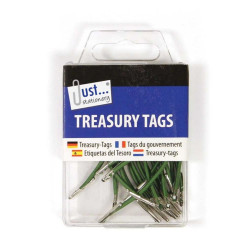 TREASURY TAGS 20x55MM   9197            