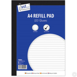 REFILL PAD 160 A4 PAGES RULED *6PK*