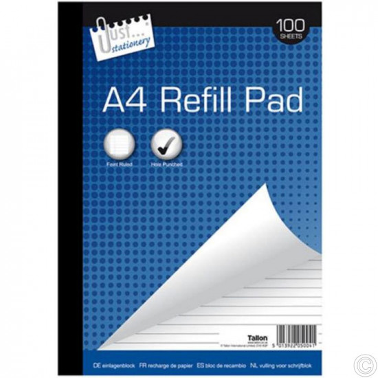 REFILL PAD 160 A4 PAGES **6PACK**