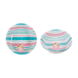 PAPER BOWLS 13CM    8PK    AM2097       