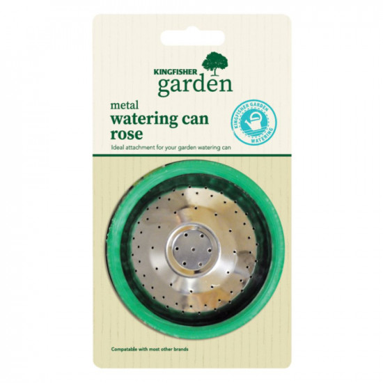 KINGFISHER METAL WATERING CAN ROSE