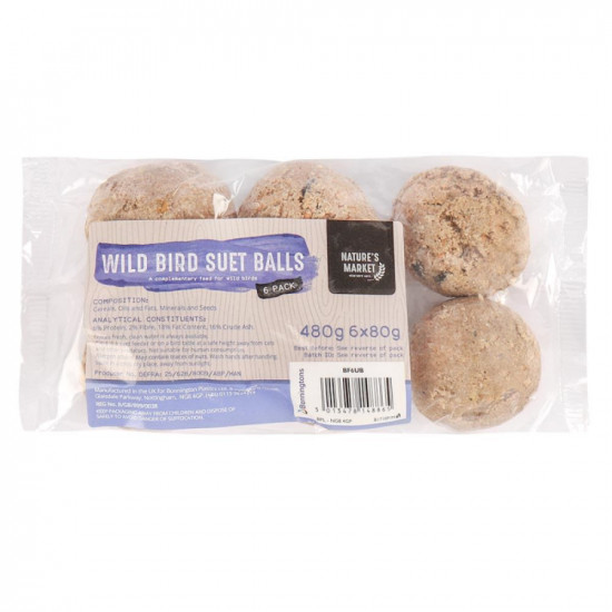 6PK SUET FAT BALL UNNETTED   BF6UB