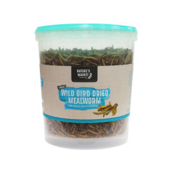 100g Tub Dried Mealworms Wild Bird Feed