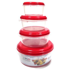 FRESCO ROUND CONTAINER 4PCS SET         