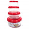 FRESCO ROUND CONTAINER 4PCS SET