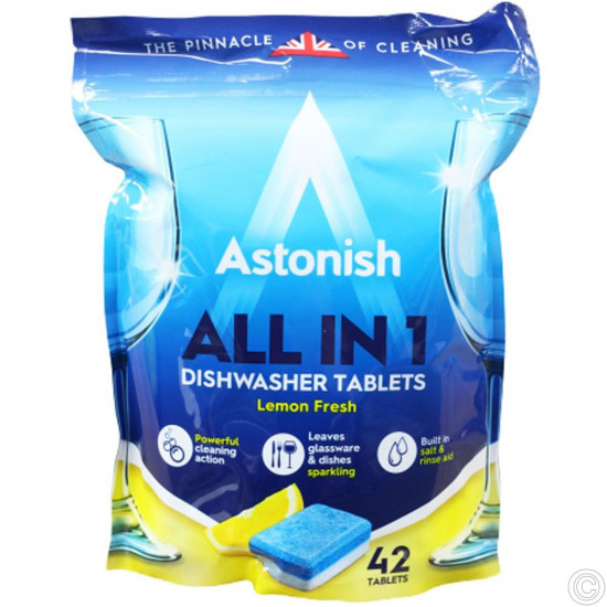 ASTONISH DISWASHER TABLET 42s           