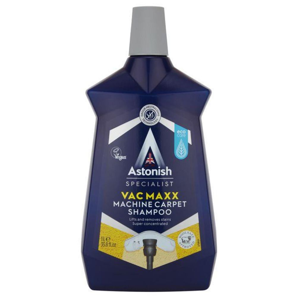 ASTONISH VAC MAXX CARPET SHAMPOO 1L
