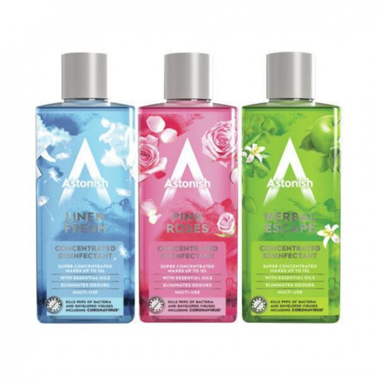ASTONISH CONCENT DISINFECTANT 300ML EACH