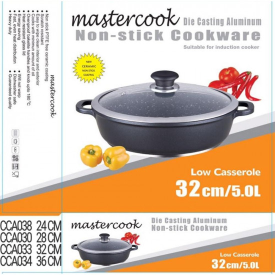 36CM M/COOK DIE-CAST SOUP POT CCA034