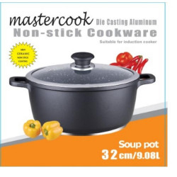 32CM MASTERCOOK DIE-CAST SOUP POT
