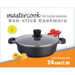 24CM DIE-CAST LOW CASSEROLE CCA047