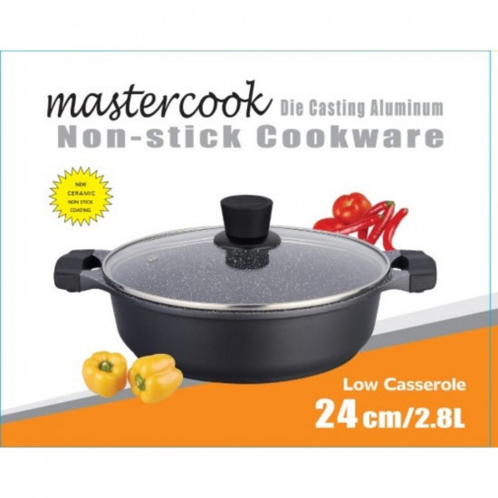 24CM DIE-CAST LOW CASSEROLE CCA047