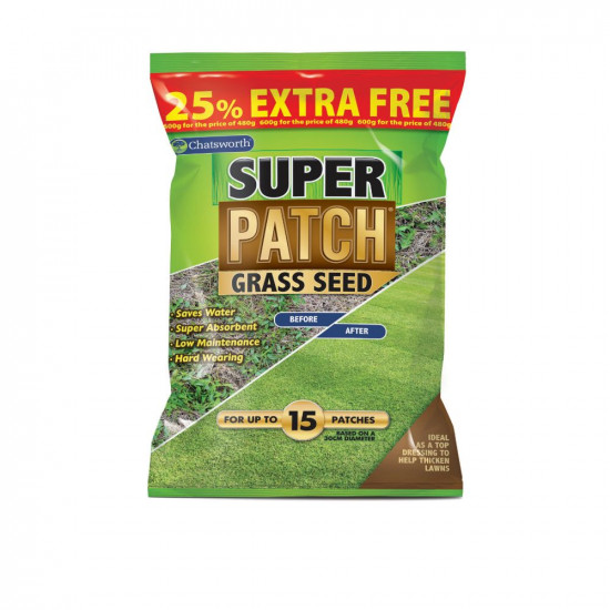SUPER PATCH - GRASS SEED 600G