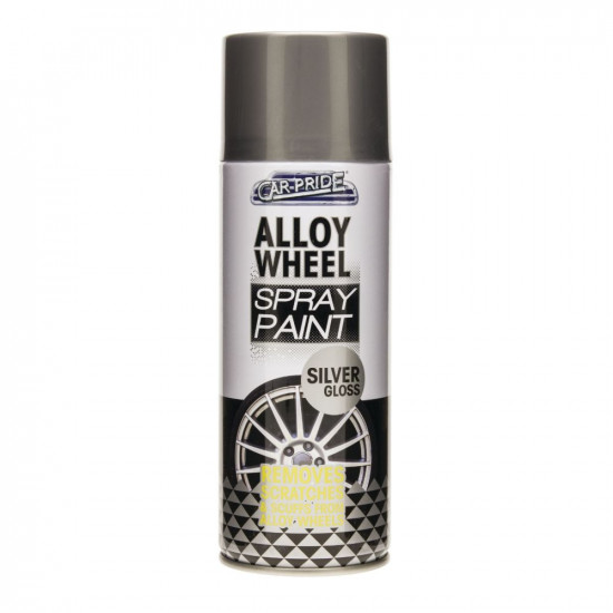 ALLOY WHEEL SILVER GLOSS 400ML CP073