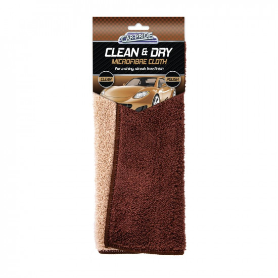 CARPRIDE CLEAN& DRY MICROFIBRE CLOTH