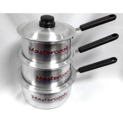 M.COOK SAUCE PAN 3PC SET    CPK067      