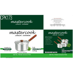 M.COOK SAUCE PAN 3PC SET  3-5  CPK173   