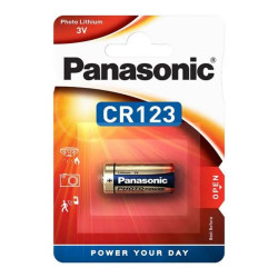 PANASONIC LITHIUM POWER CR123 BATT.     