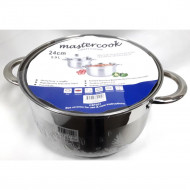 STAINLESS STEEL CASSEROLE 24CM CST031