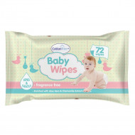 COTTON TREE BABY WIPES 72s