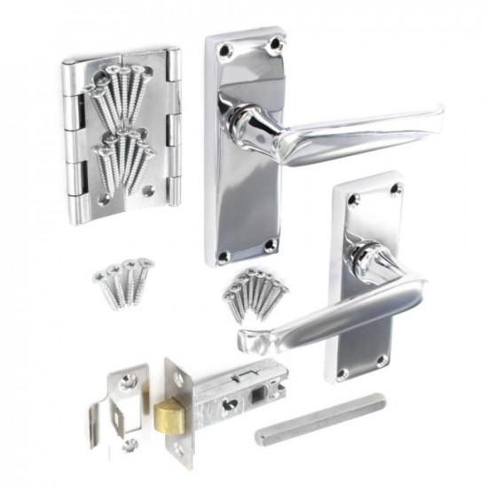 CHROME FLAT INT DOOR PACK (DP2706)