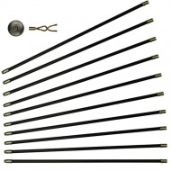 DEKTON 12PC DRAIN ROD SET DT30310