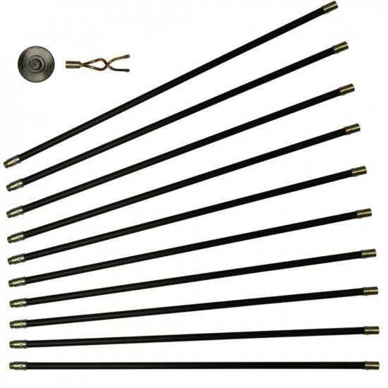 DEKTON 12PC DRAIN ROD SET DT30310