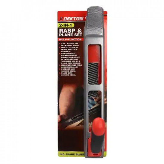 2 IN 1 RASP & PLANE SET  DT30406