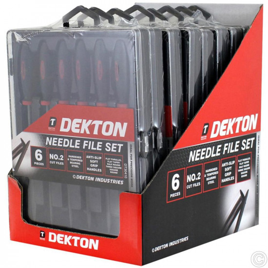 DEKTON NEEDLE FILE SET  DT30410         